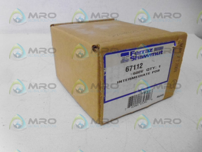 FERRAZ SHAWMUT 67112 FUSE HOLDER *NEW IN BOX*