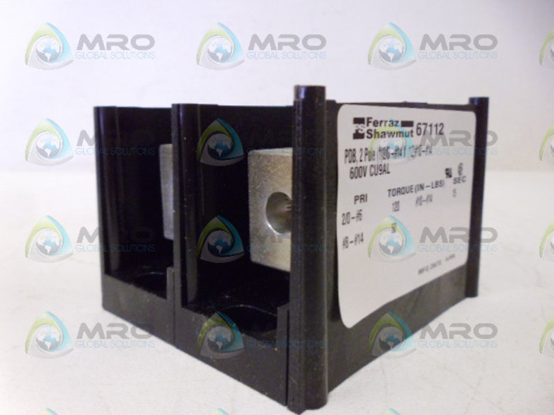 FERRAZ SHAWMUT 67112 FUSE HOLDER *NEW IN BOX*
