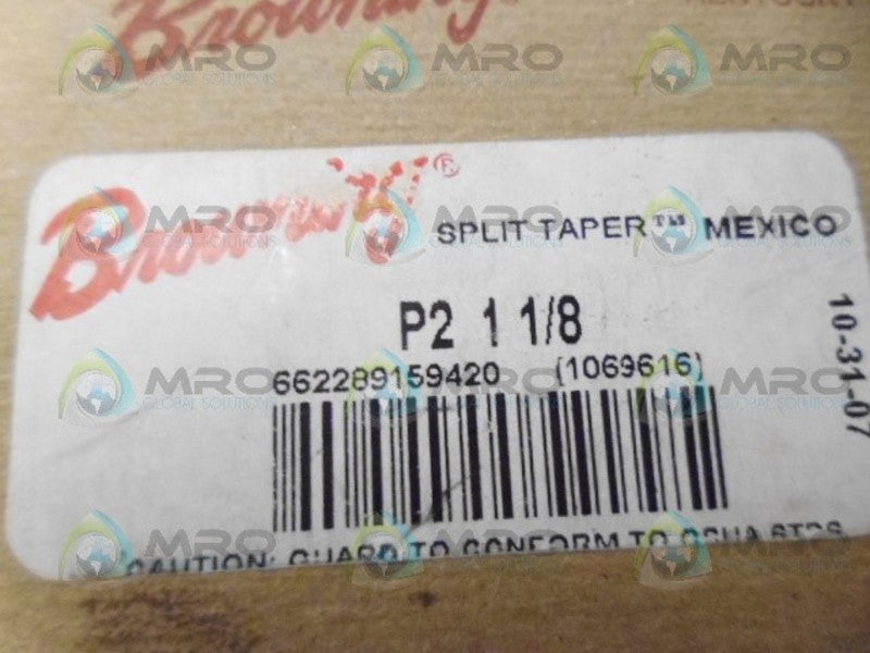 BROWNING P2-1-1/8 SPLIT TAPER *NEW IN BOX*