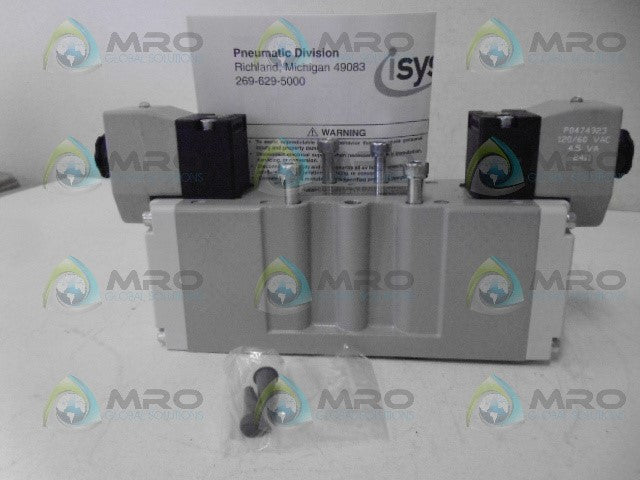 PARKER H22VXBG023C DOUBLE SOLENOID *NEW IN BOX*