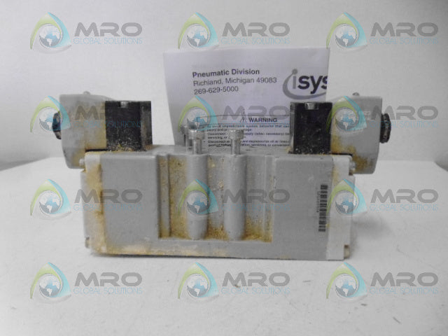 PARKER H12VXBG023C SOLENOID VALVE *USED*