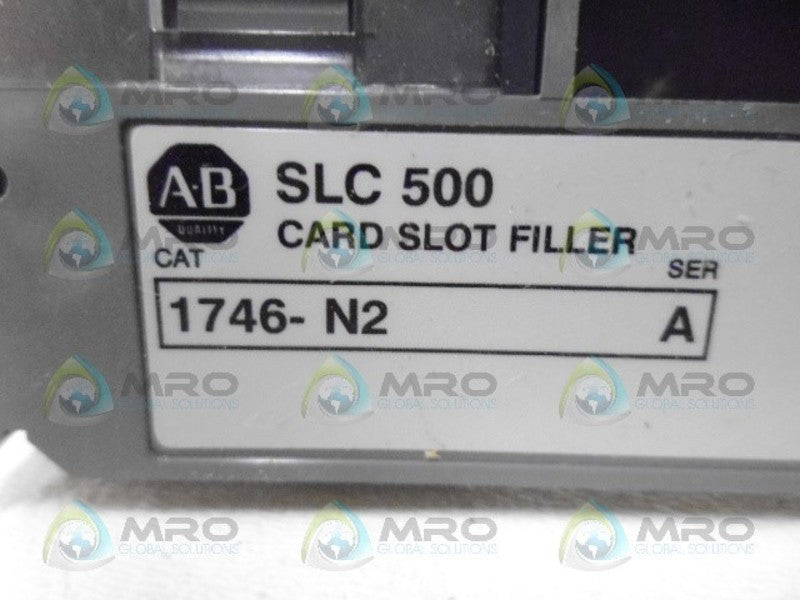 ALLEN BRADLEY SLC 500 1746-N2 SER. A CARD SLOT FILLER *NEW NO BOX*