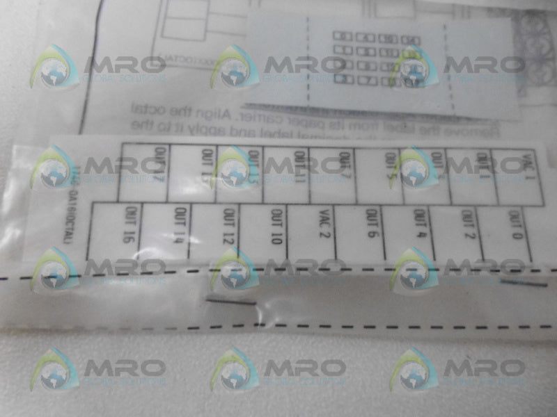ALLEN BRADLEY 1746-RL50 SER. A OCTAL LABEL KIT *NEW IN FACTORY BAG*