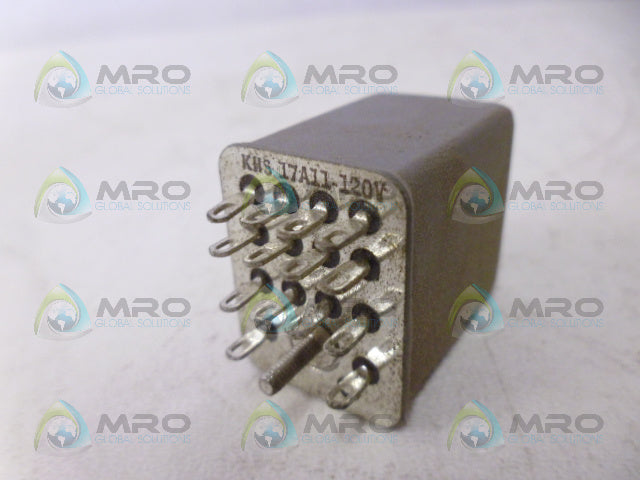 POTTER & BRUMFIELD KHS17A11-120V RELAY *NEW IN BOX*