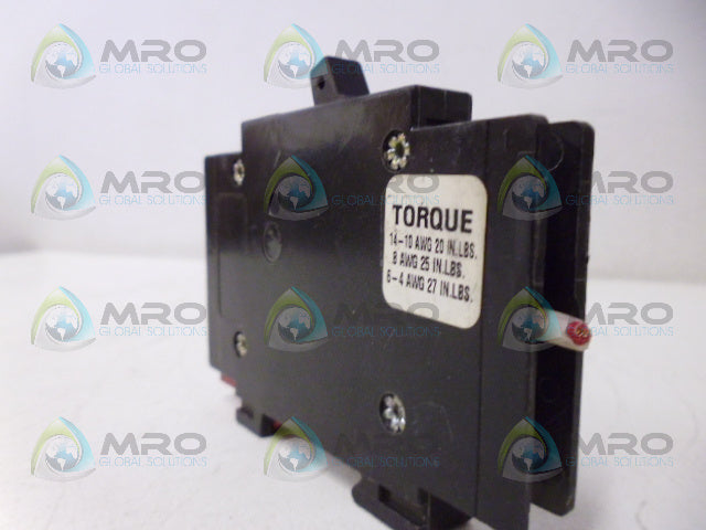 CUTLER HAMMER QCR1010 CIRCUIT BREAKER 10A *USED*