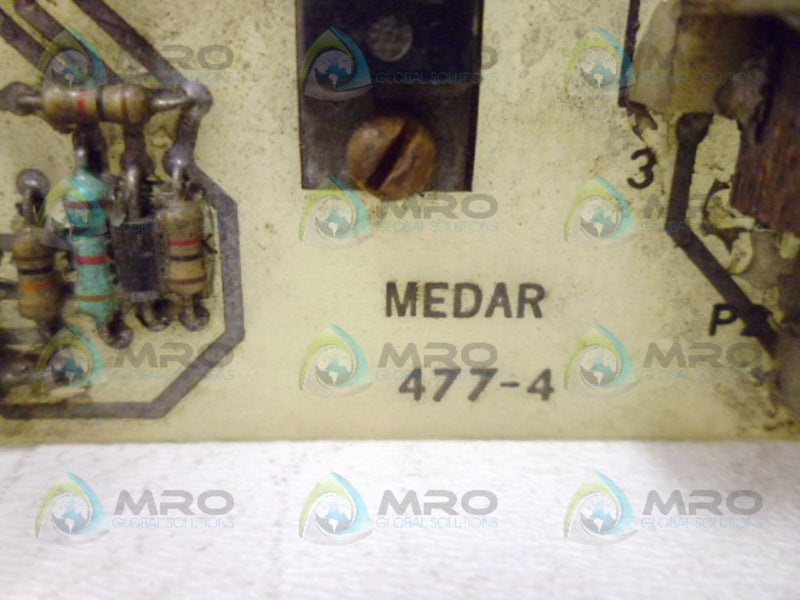 MEDAR 477-4 CIRCUIT BOARD *USED*