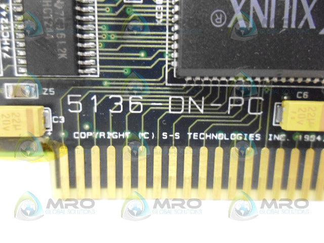 SS TECH 5136-DN-PC CIRCUIT BOARD *USED*