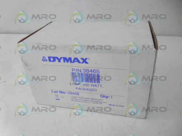DYMAX 38465 LAMP 200W *NEW IN BOX*