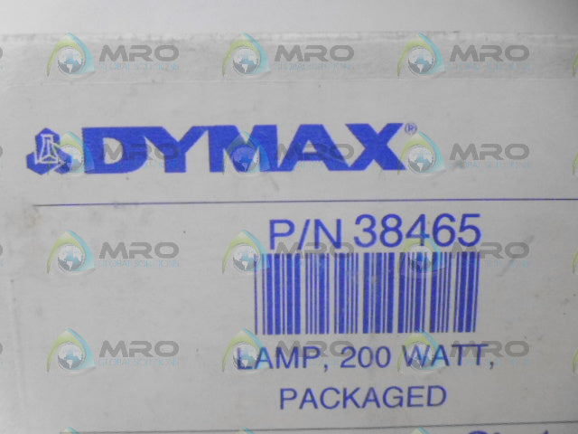 DYMAX 38465 LAMP 200W *NEW IN BOX*