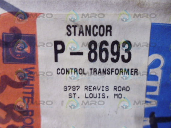 STANCOR P-8693 CONTROL TRANSFORMER *NEW IN BOX*