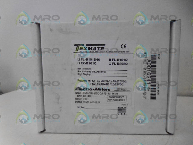 TEXMATE FL-B101Q BARGRAPH METER *NEW IN BOX*