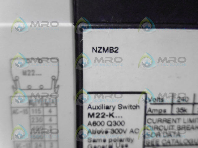MOELLER NZMB2 CIRCUIT BREAKER *NEW NO BOX*
