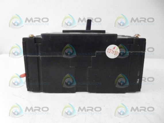 FUJI BU-ESB3015 CIRCUIT BREAKER 3P 15A *USED*