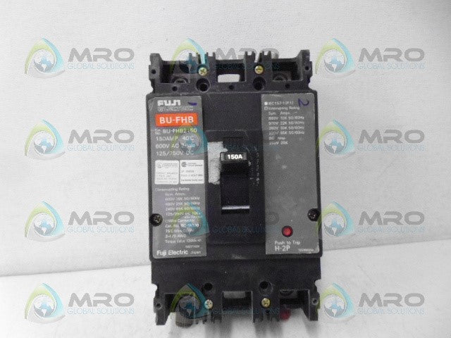 FUJI BU-FHB2150 CIRCUIT BREAKER 2P 150A *USED*