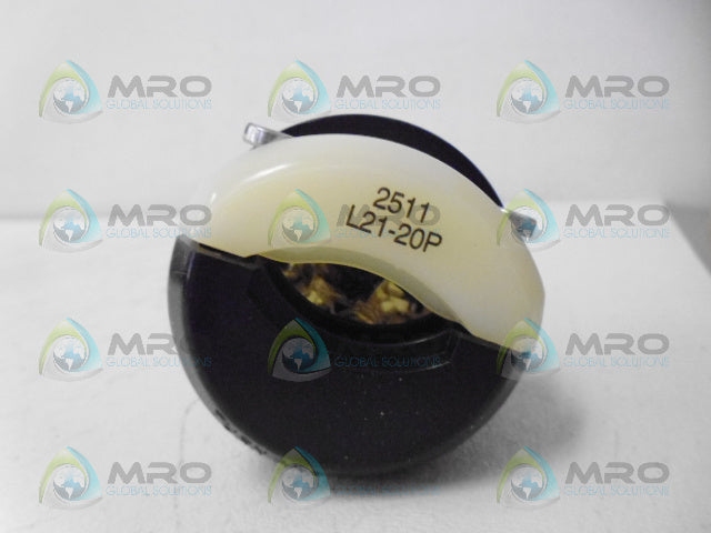 LEVITON 2511 LOCKING PLUG *NEW IN BOX*
