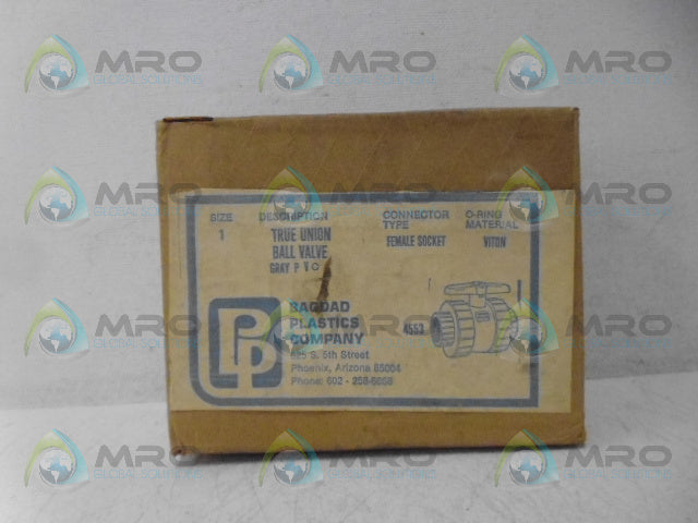 BAGDAD 4553 BALL VALVE *NEW IN BOX*