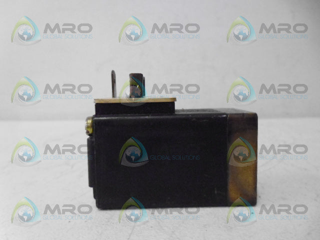 BURKERT 0212-A-1/8 SOLENOID VALVE *USED*