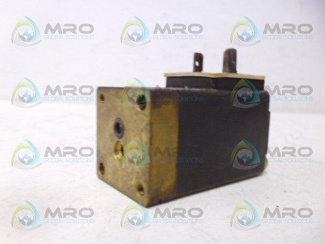 BURKERT 0212-A-1/8 SOLENOID VALVE *USED*