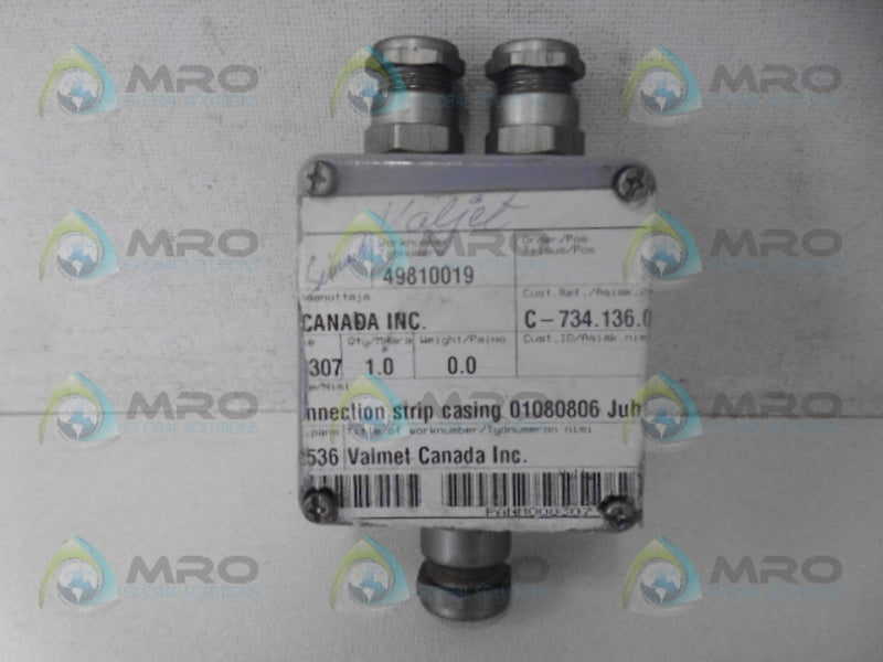 INDUSTRIAL MRO 02015 JUNCTION BOX *USED*