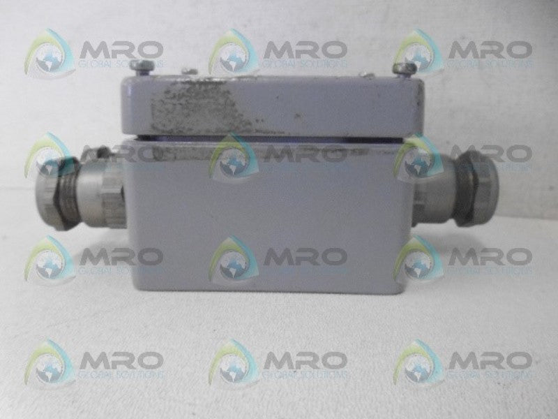 INDUSTRIAL MRO 02015 JUNCTION BOX *USED*