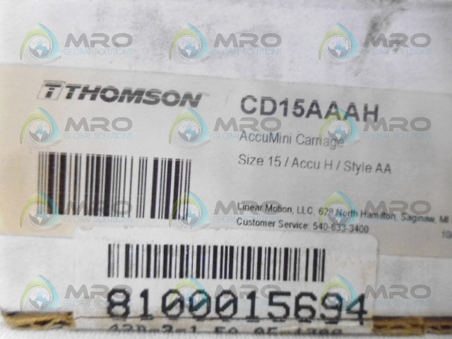 THOMSON CD15AAAH ACCUMINI CARRIAGE *NEW IN BOX*