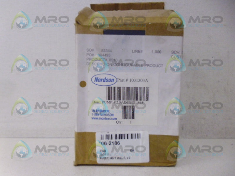 NORDSON 1031303A GEAR PUMP *NEW IN BOX*