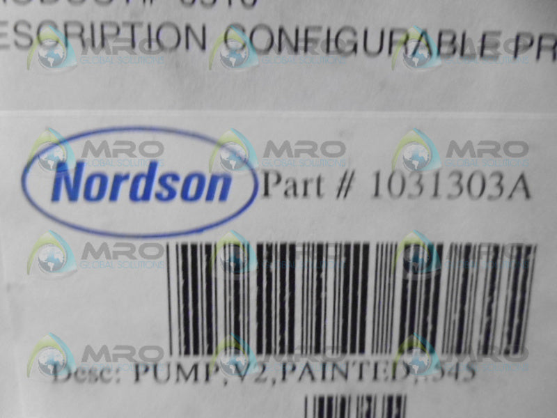 NORDSON 1031303A GEAR PUMP *NEW IN BOX*
