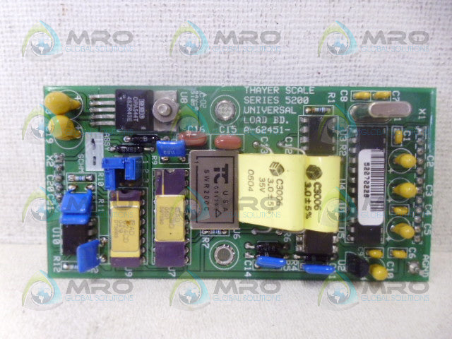 THAYER A-62451 CPU BOARD *NEW NO BOX*
