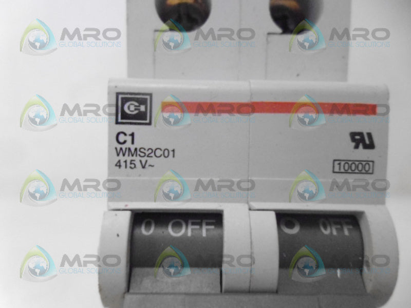 CUTLER HAMMER WMS2C01 CIRCUIT BREAKER *NEW NO BOX*
