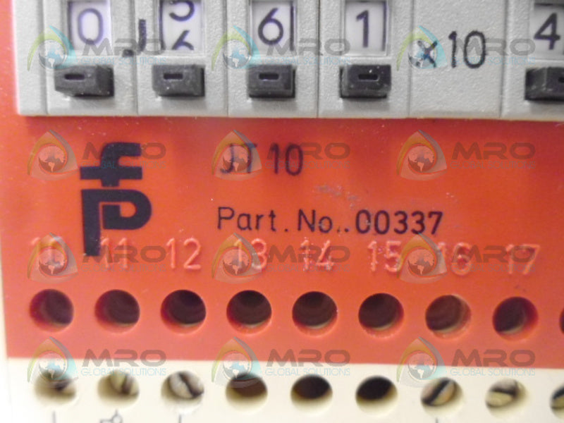 PEPPERL+FUCHS JT10 00337 PULSE DIVDER *NEW NO BOX*