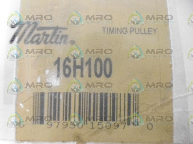 MARTIN 16H100 TIMING PULLEY *NEW IN BOX*