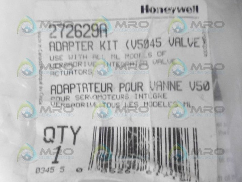 HONEYWELL 272629A ADAPTER KIT *NEW IN FACTORY BAG*