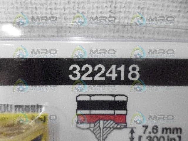 NORDSON 322418 PRECISION NOZZLE *NEW IN ORIGINAL PACKAGE*