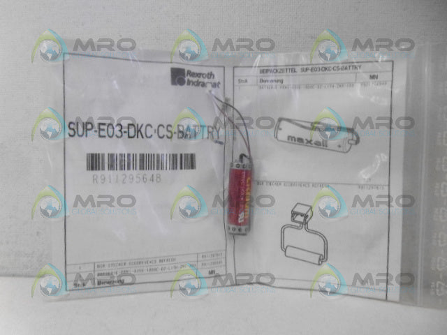 REXROTH SUP-E03-DKC*CS-BATTRY BATTERY *NEW IN FACTORY BAG*