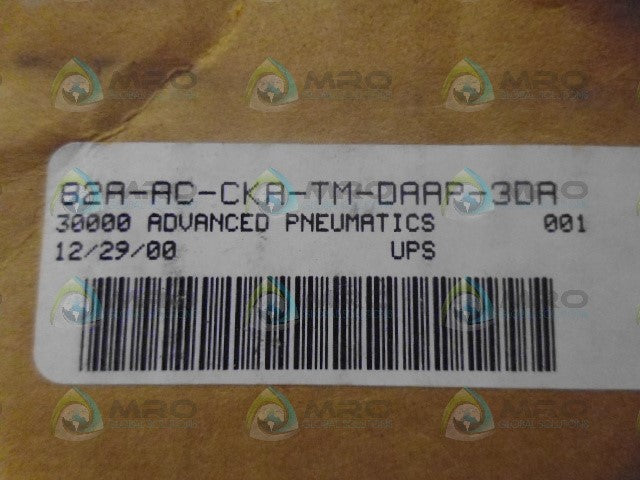 MAC 82A-AC-CKA-TM-DAAP-3DA VALVE *NEW IN BOX*
