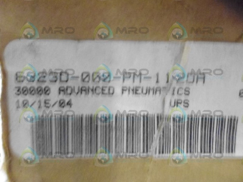 MAC 6323D-000-PM-112DA VALVE *NEW IN BOX*