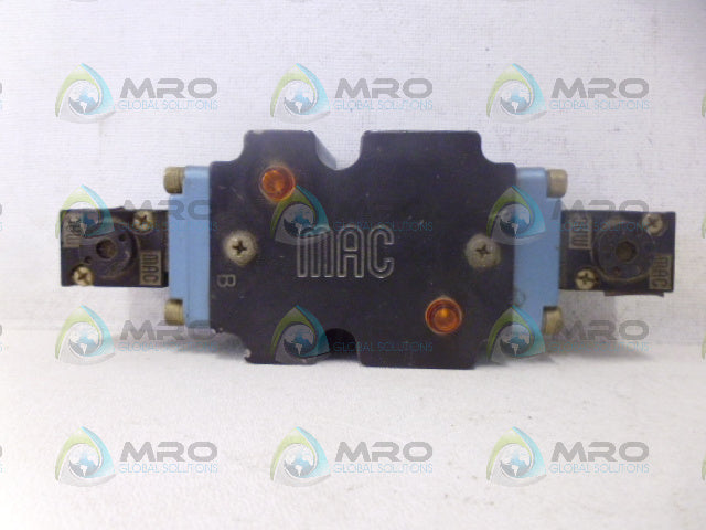 MAC 6533B-000-PM-111DA PNEUMATIC VALVE *USED*