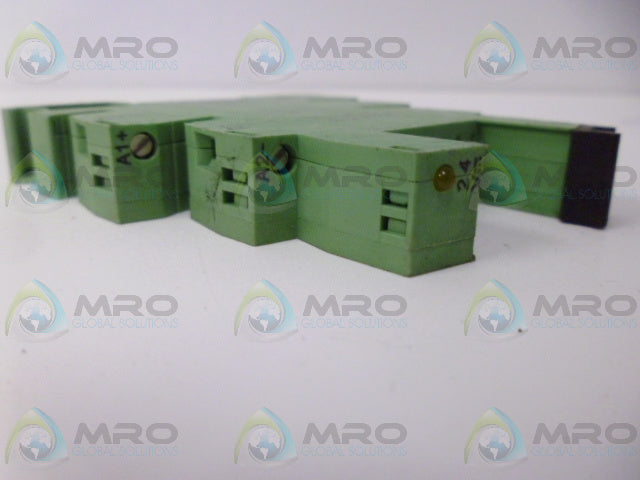 PHOENIX CONTACT PLC-BSC-24DC/21HC TERMINAL BLOCK *USED*