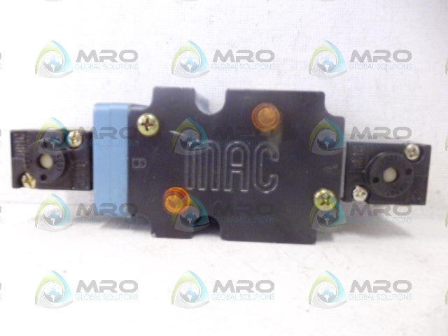 MAC 6323D-211-PM-111DA SOLENOID VALVE *USED*