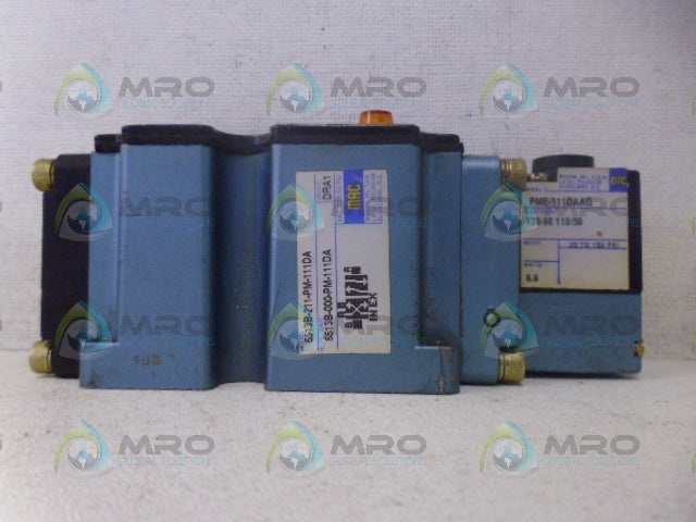 MAC 6513B-211-PM-111DA SOLENOID VALVE *USED*