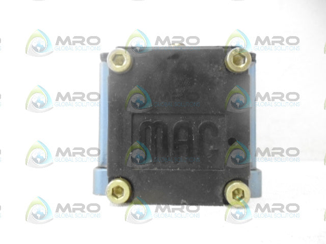 MAC 6513B-211-PM-111DA SOLENOID VALVE *USED*