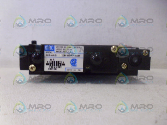 MAC 92B-AAB-BL3-DM-DDAP-1DM SOLENOID VALVE *NEW NO BOX*