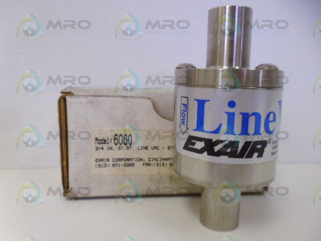 EXAIR MODEL 6060 AIR CONVEYOR 3/4" *NEW IN BOX*