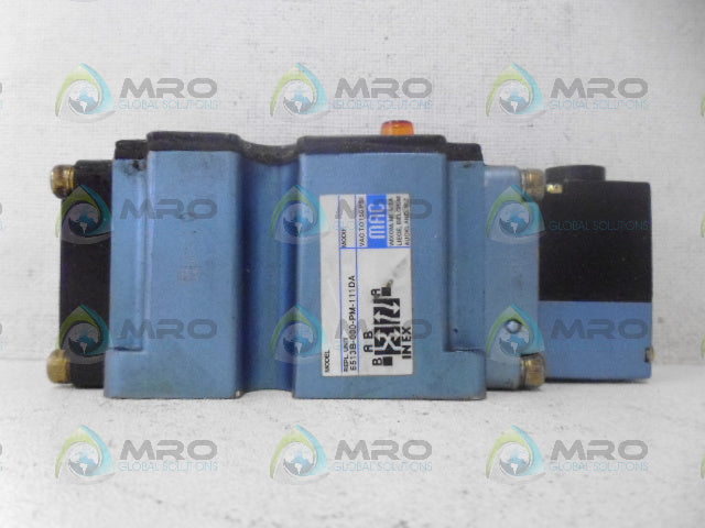 MAC 6513B-000-PM-111DA SOLENOID VALVE *USED*