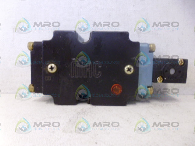 MAC 6513B-000-PM-111DA SOLENOID VALVE *USED*
