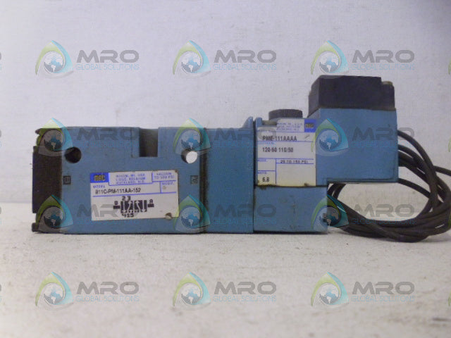 MAC 811C-PM-111AA-152 CONTROL VALVE *USED*