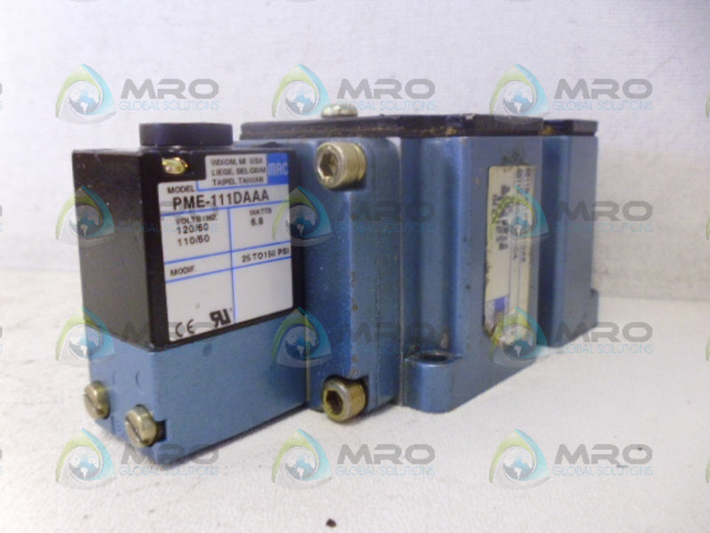 MAC 6511B-411-PM-111DA9 VALVE *REMANUFACTURED*