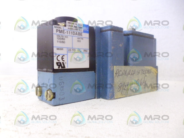 MAC 6211C-000PM-112DA VALVE *REMANUFACTURED*