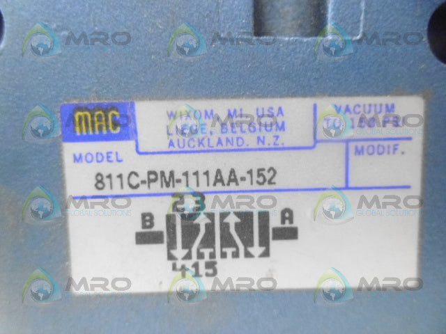 MAC 811C-PM-11AA-152 VALVE *NEW NO BOX*