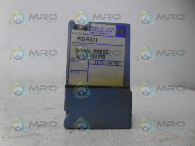 MAC PME-RA11 PRESSURE VALVE *USED*